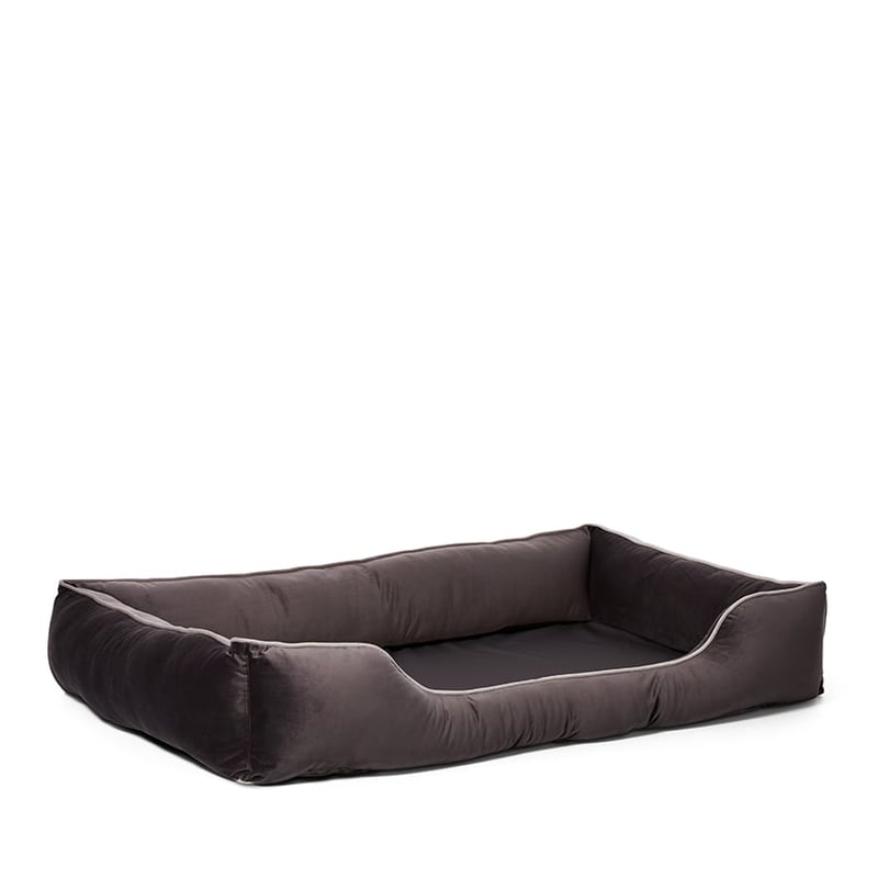 Comfort Collection Velvet Coal Snuggle Mat Bumper