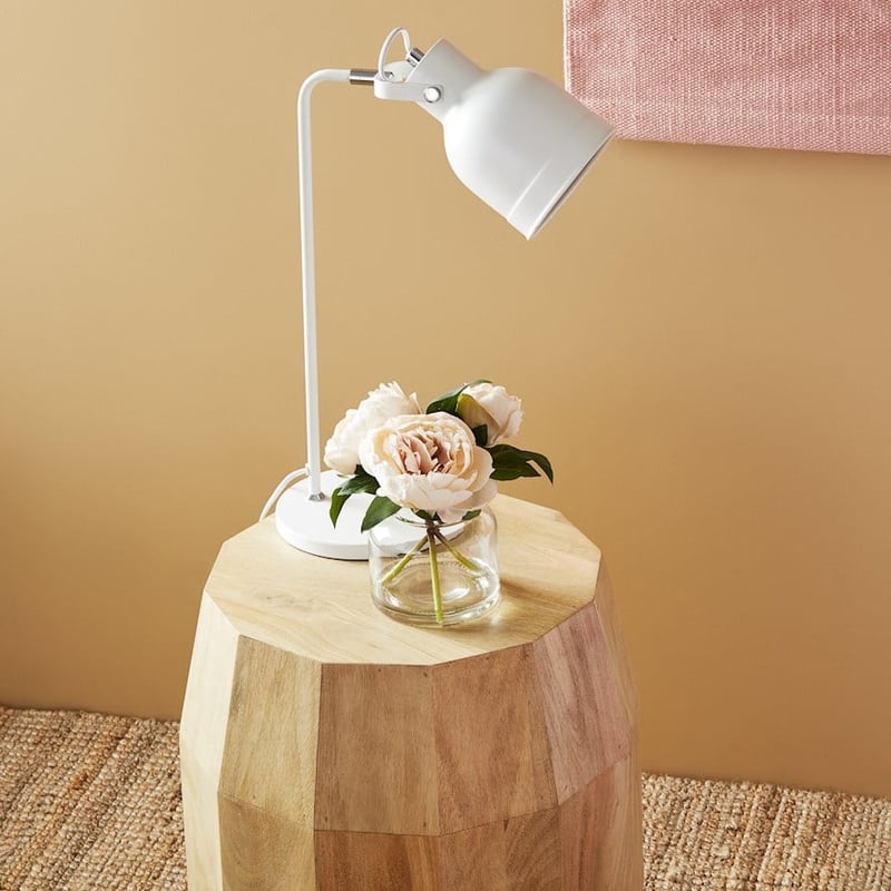 Native Green & Cream Peonies Bouquet In Vase