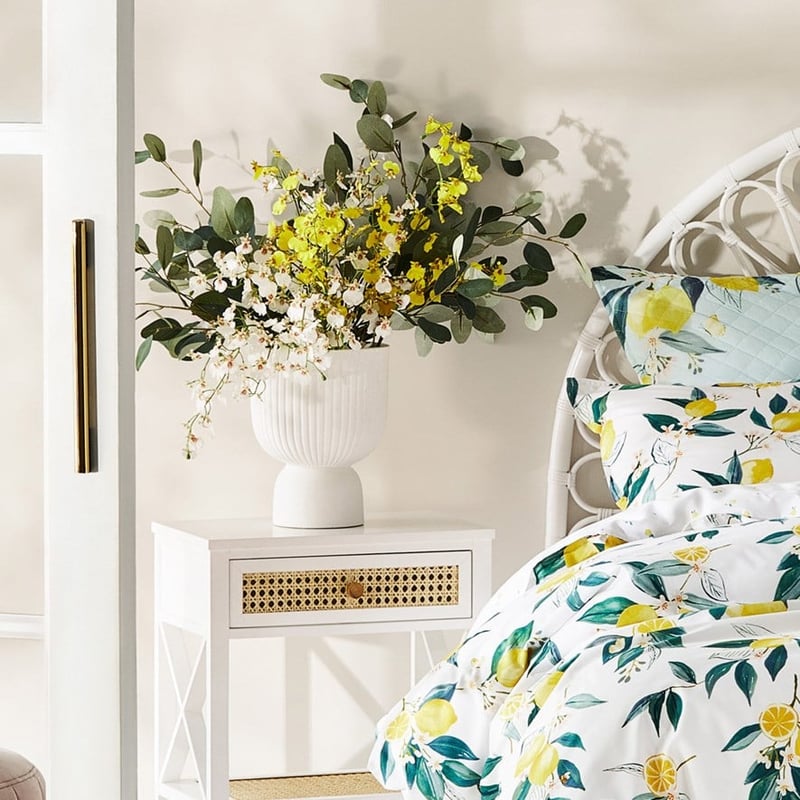 White Dancing Orchids Spring Stems