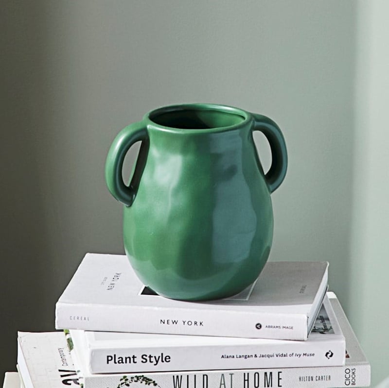 Desert Rose Dark Green Small Vase