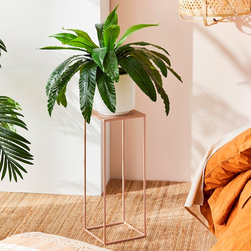 Carlos Light Pink Plant Stand 