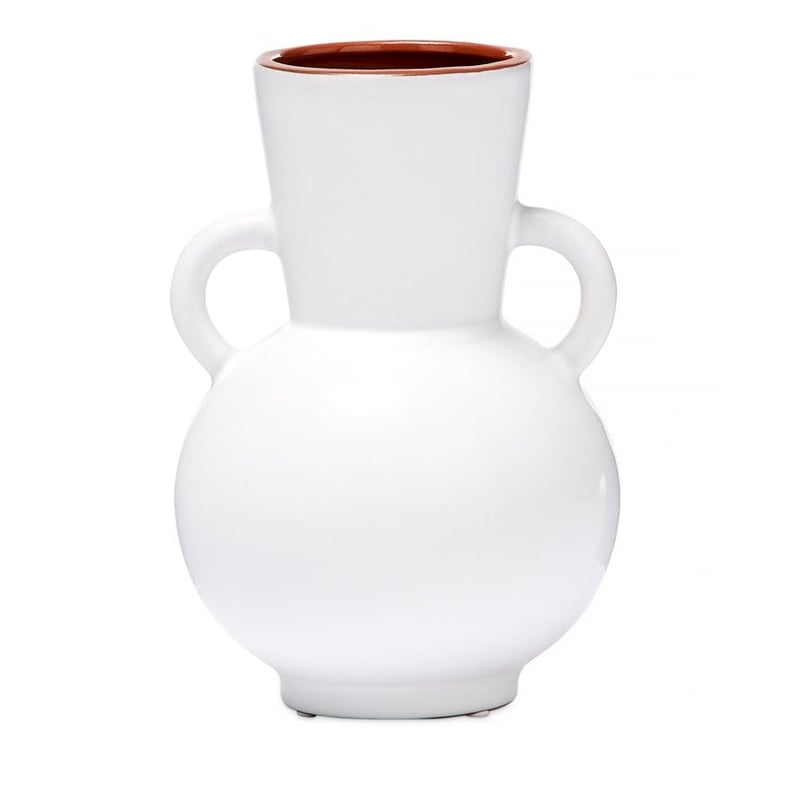 Casablanca White Vase