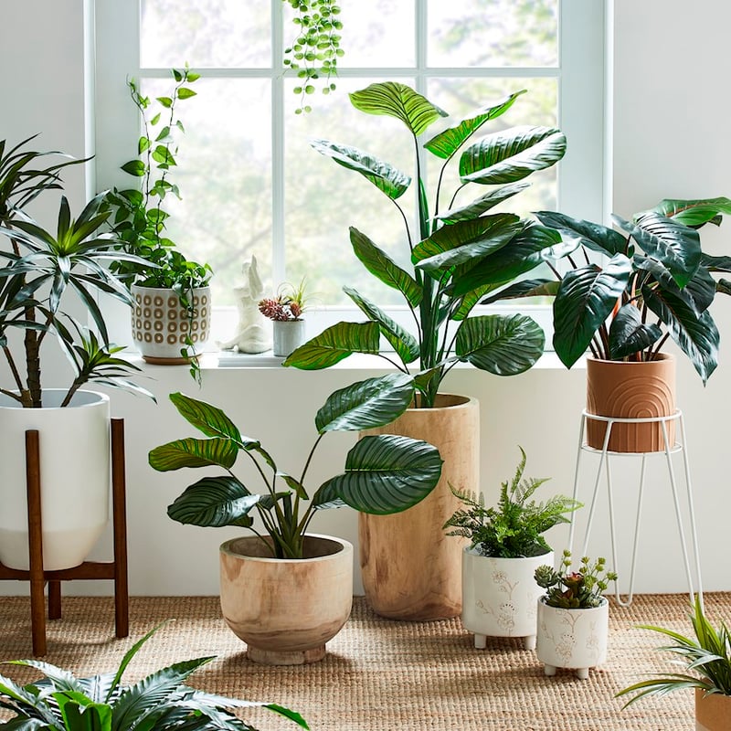 Vida White Plant Stand