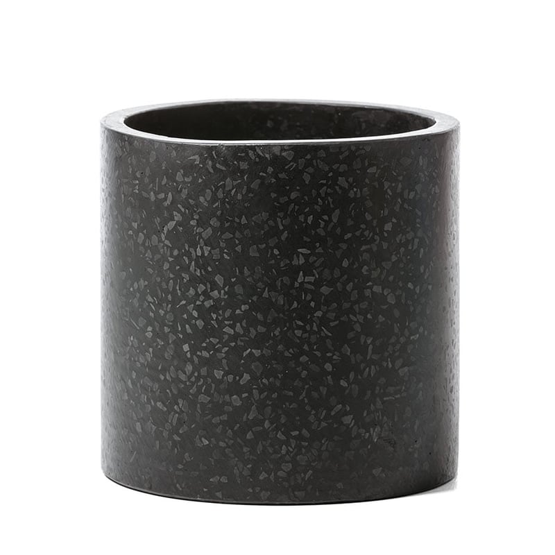 Terrazzo Pot Black