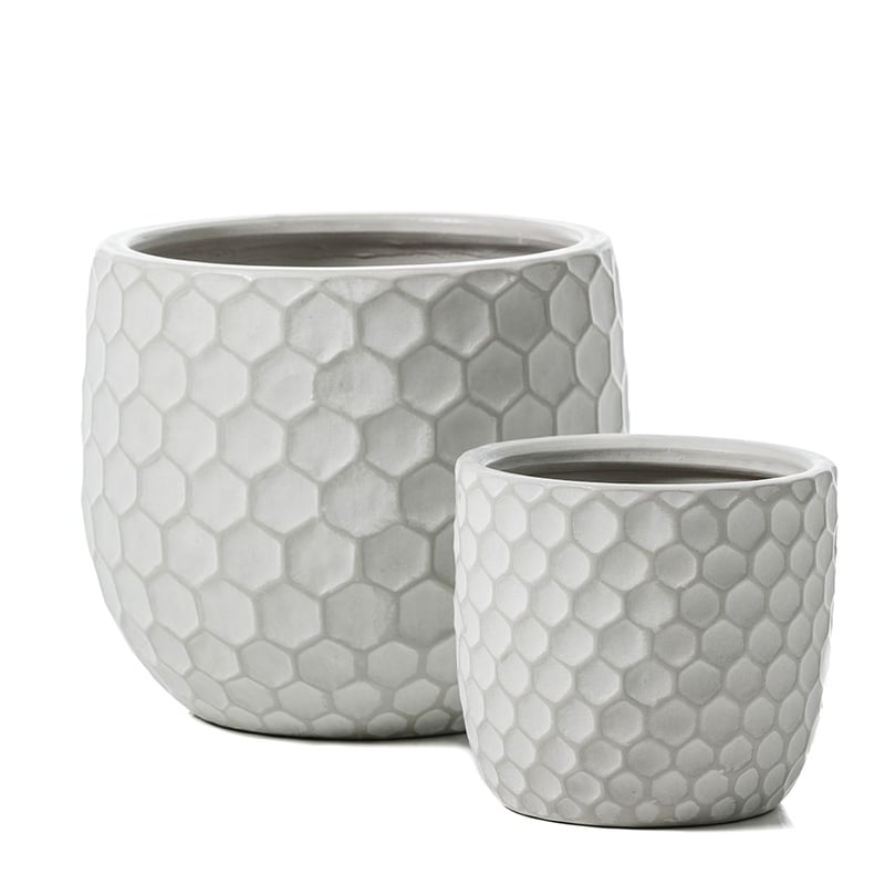 Valencia Pots Silver 