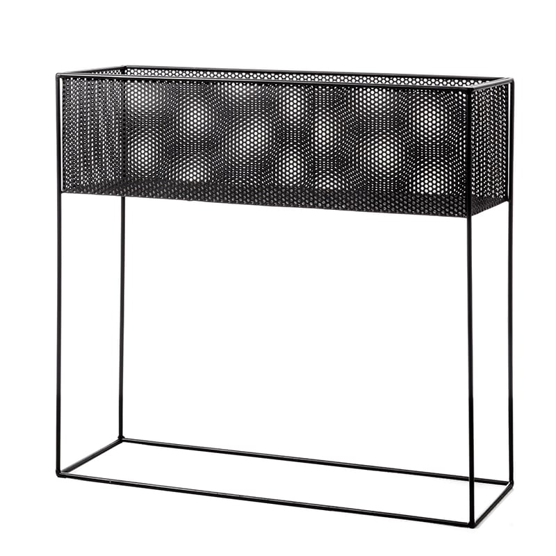 Oscar Plant Stand Perforated Black 