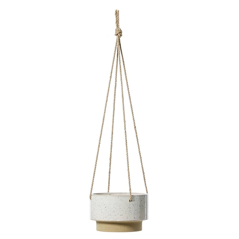 Large Sienna Pot Hanging Cream 