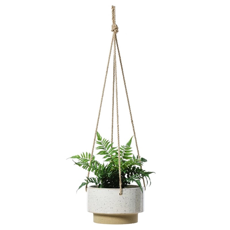 Large Sienna Pot Hanging Cream 