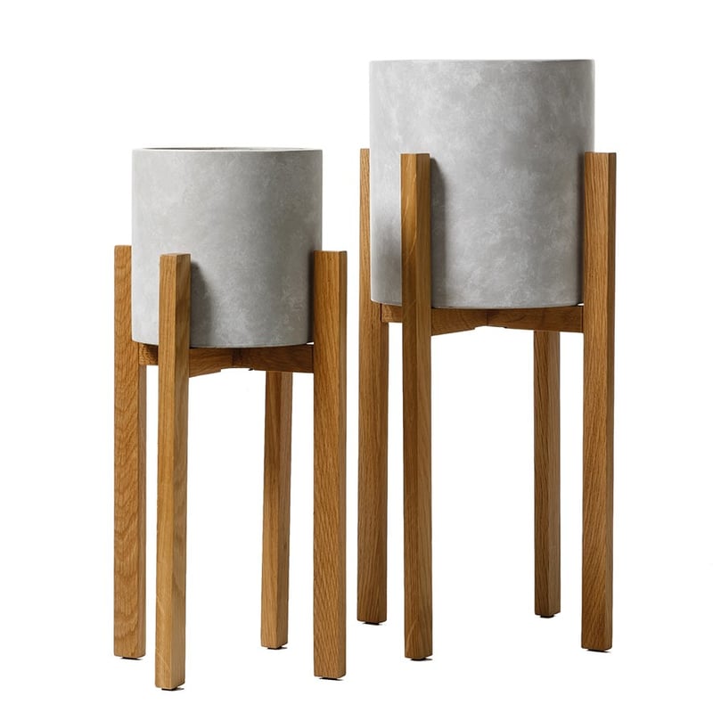 Wooden Oak Stands
