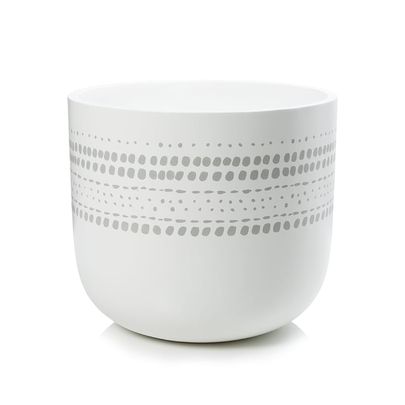 Zulu Pot D40xH35cm Grey Dots 