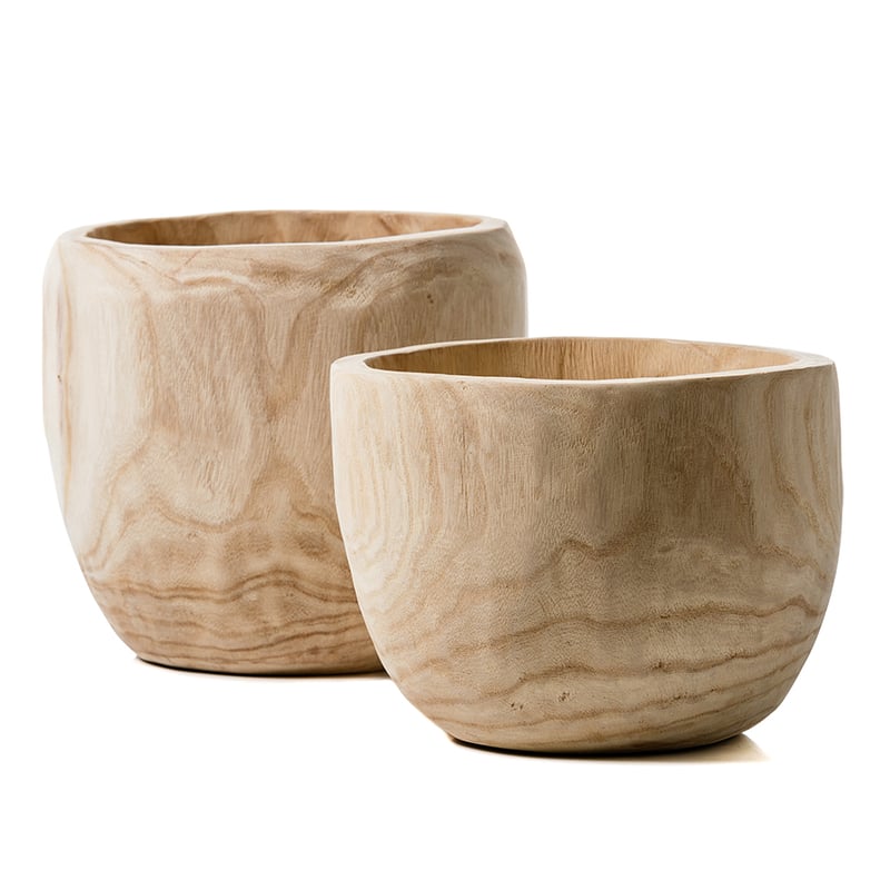 Medium Jasper Timber Pot