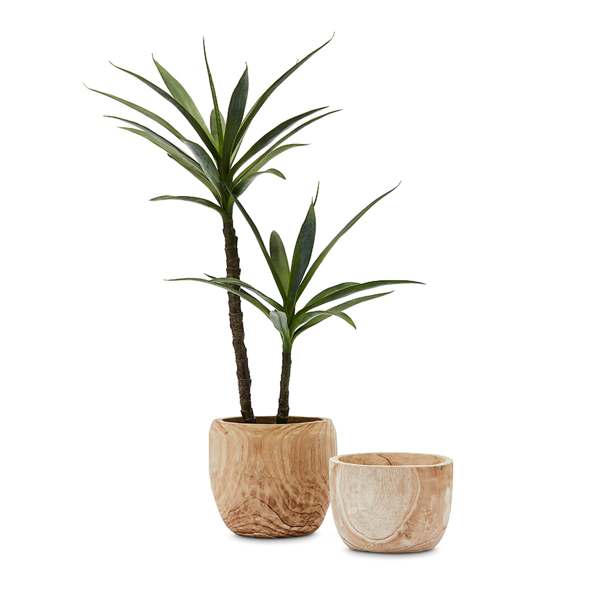 Medium Jasper Timber Pot