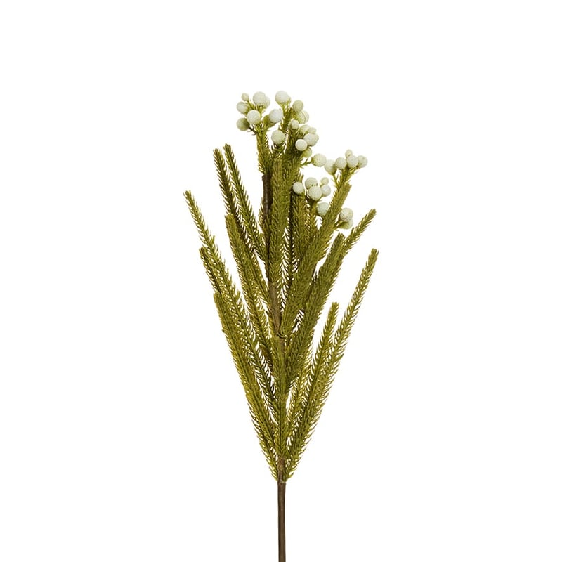 Fleur Stems Brasilia Spray White