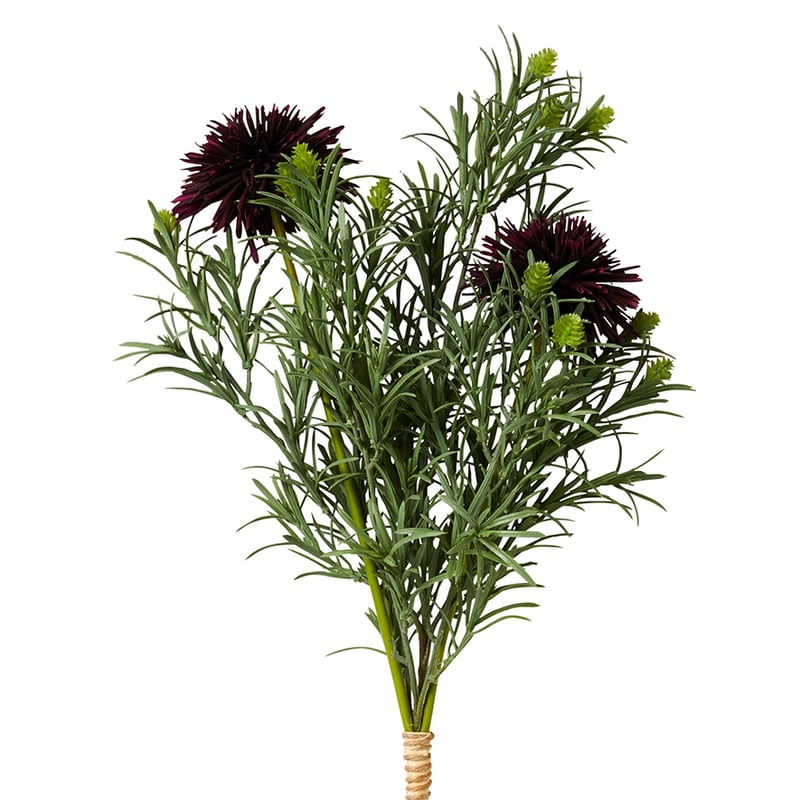 Fleur Bouquet Burgundy Brush