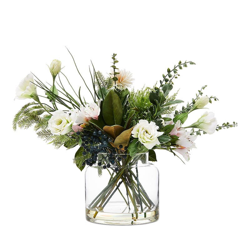 Fleur In Vase Green Lisianthus  