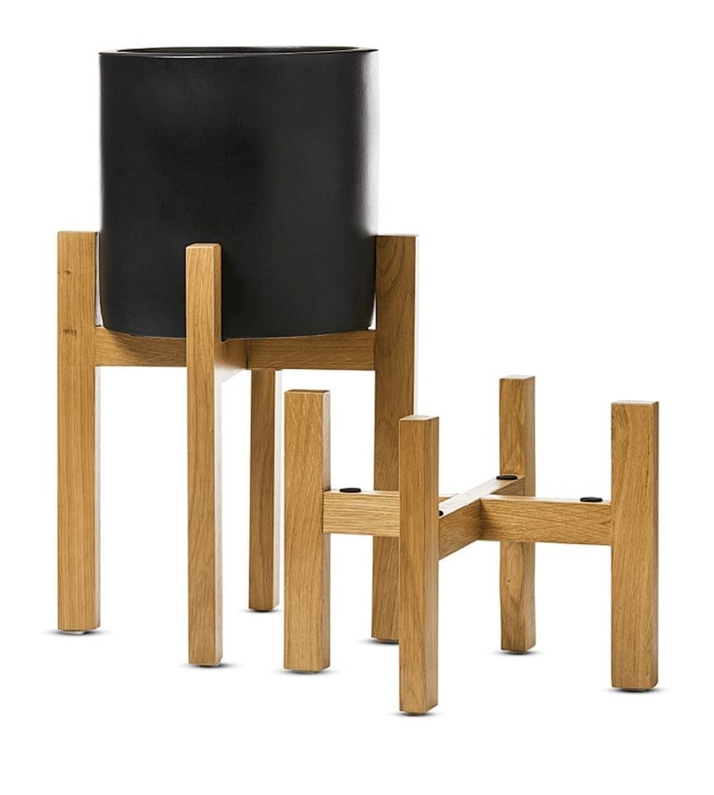 Terence Oak Plant Stand