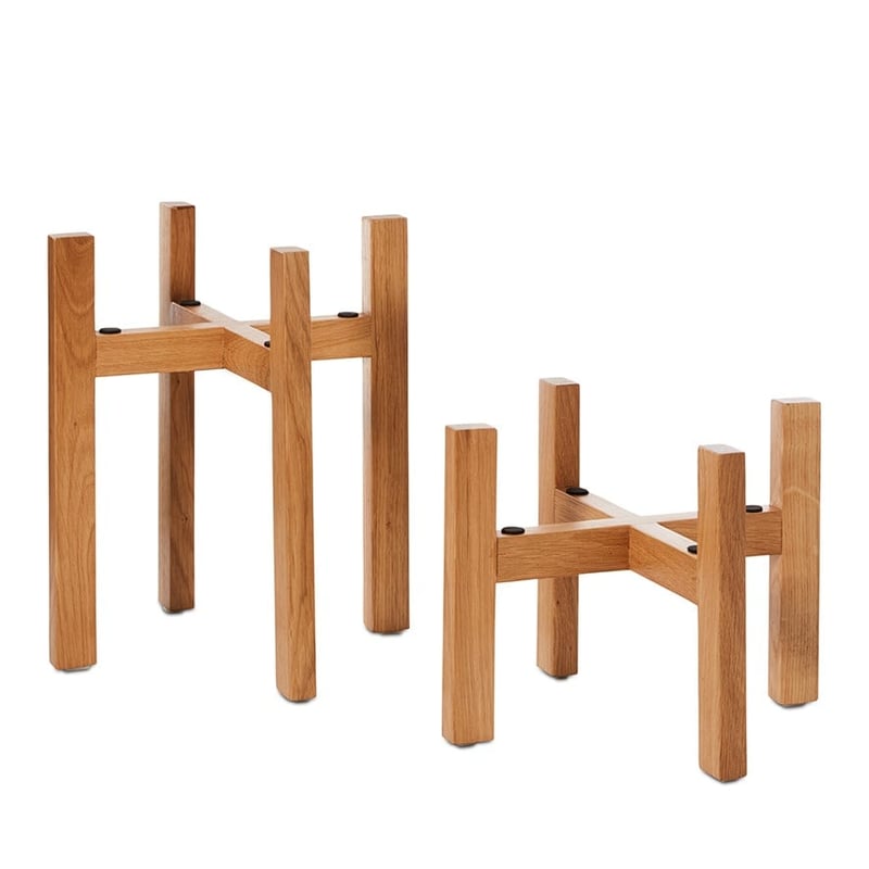 Terence Oak Plant Stand