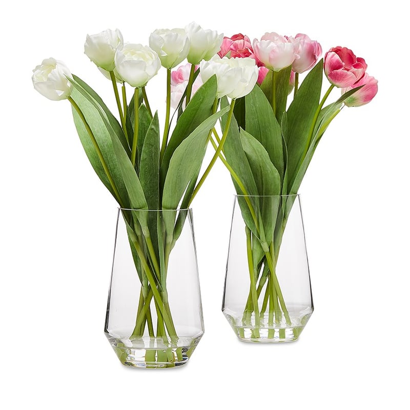 Flowers In Water White Tulips