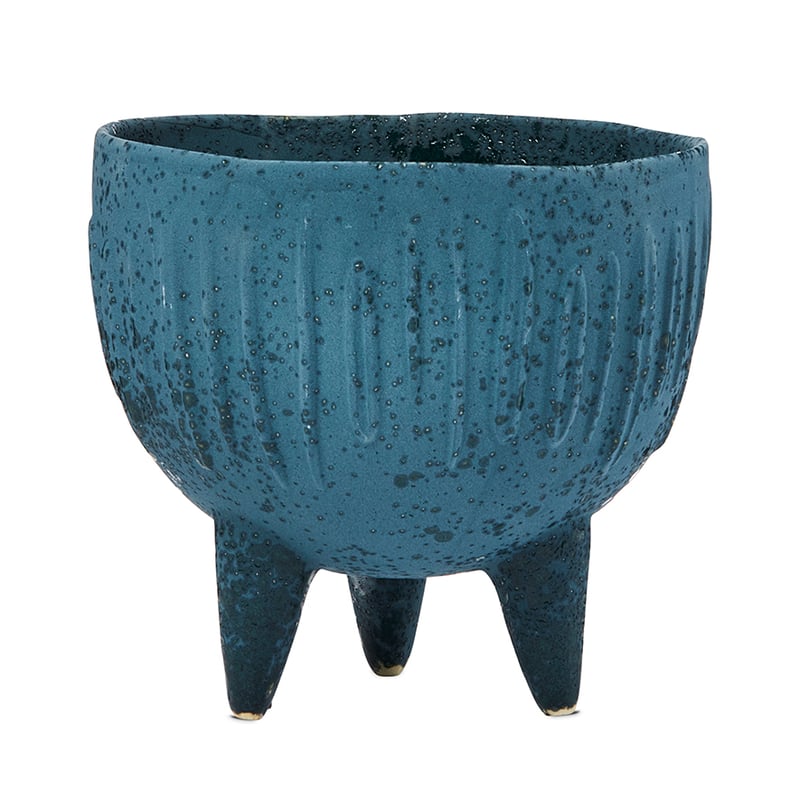 Leggy Blue Pot