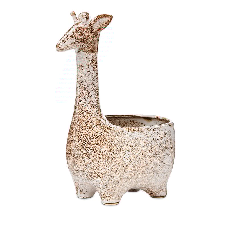 Gertie Giraffe Rust Pot