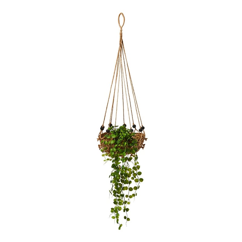 Sika Black Beads Hanging Pot 