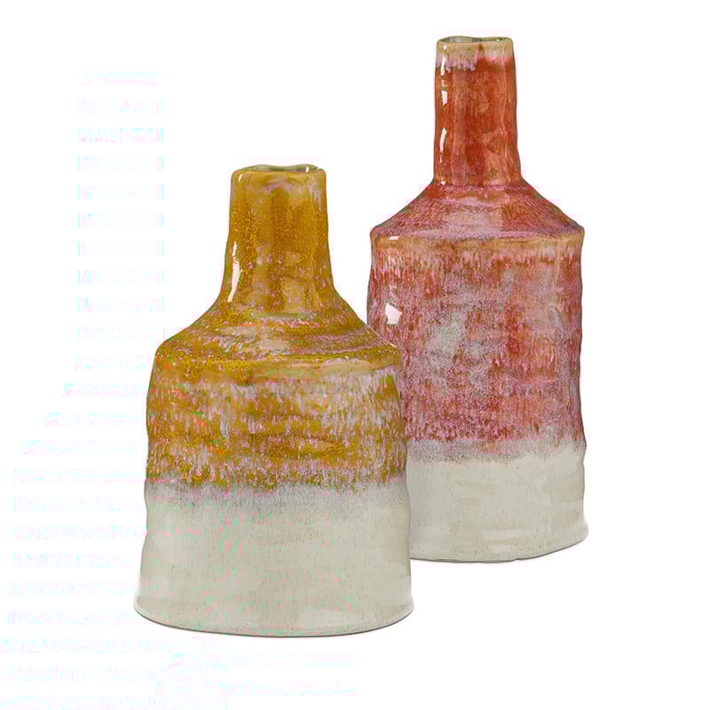 Marsalis Saffron Medium Vase