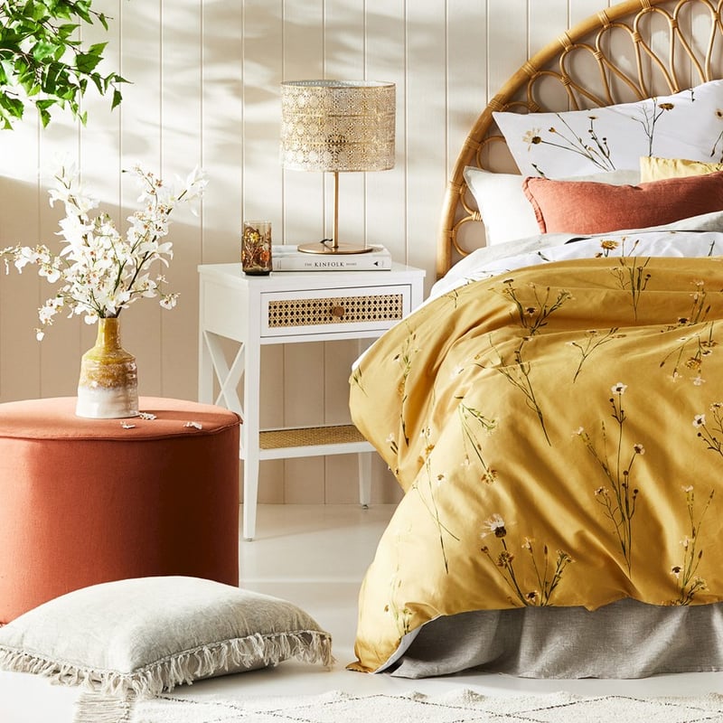 Marsalis Saffron Medium Vase