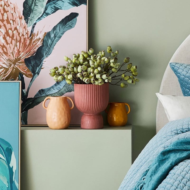 Desert Rose Mustard Small Vase