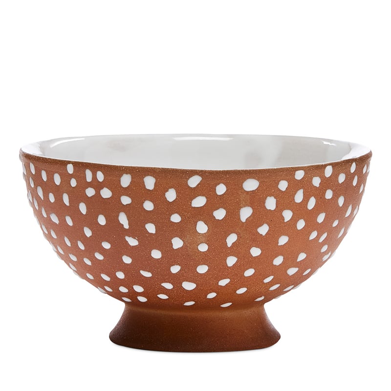 Spotty Terracotta Vase Dish