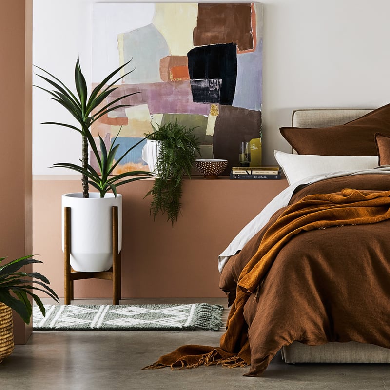 Spotty Terracotta Vase Dish