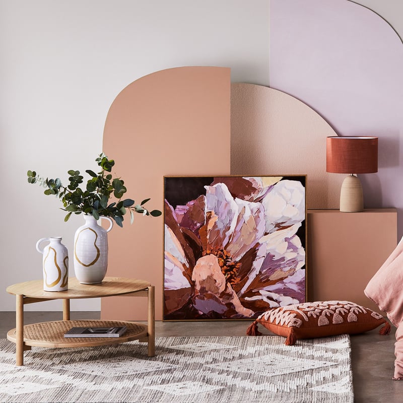 Naples White & Beige Small Vase