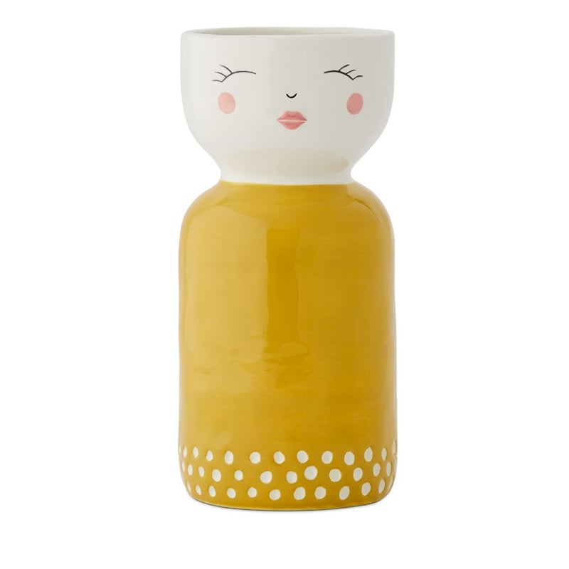 Sunflower Spots Astro Face Vase 