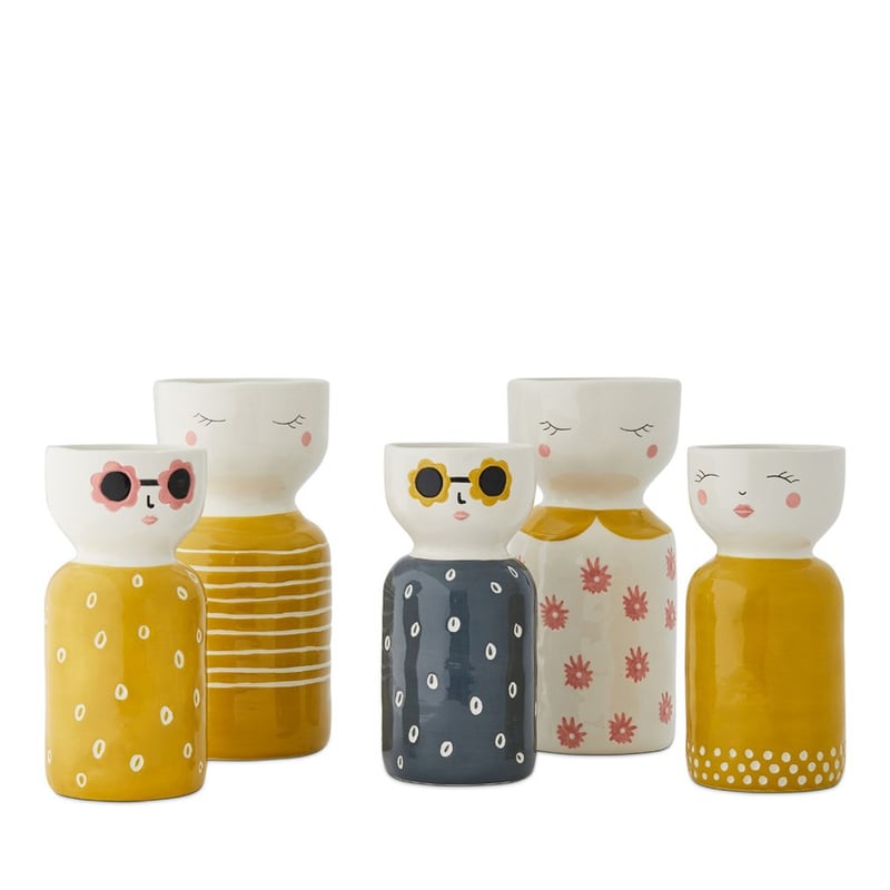 Sunflower Spots Astro Face Vase 