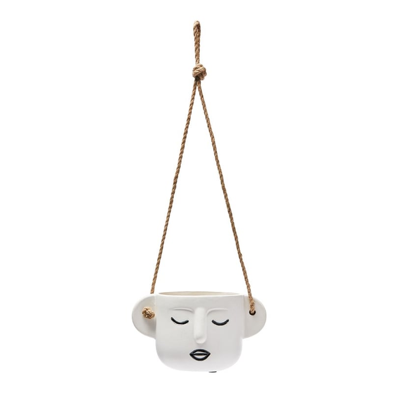 Hanging Decorative Face Pot  