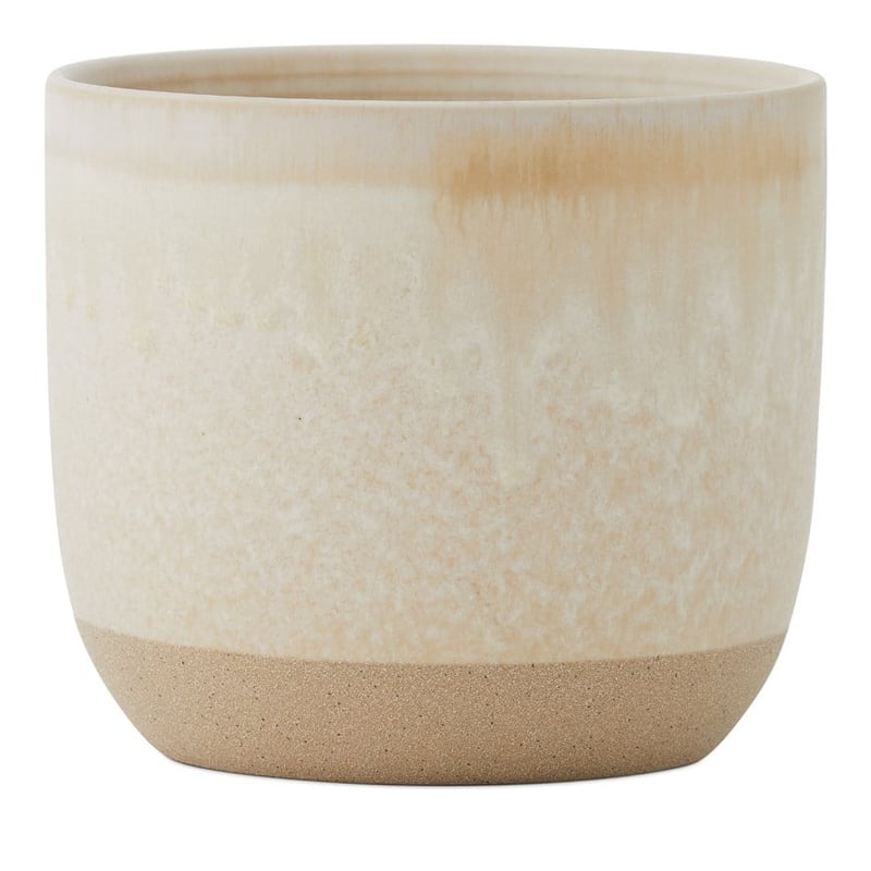 Running Glaze Caramel Pot 