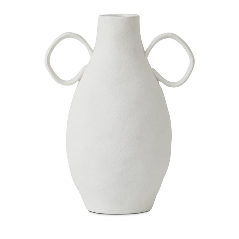 Amphora Thin Circle White Vase 
