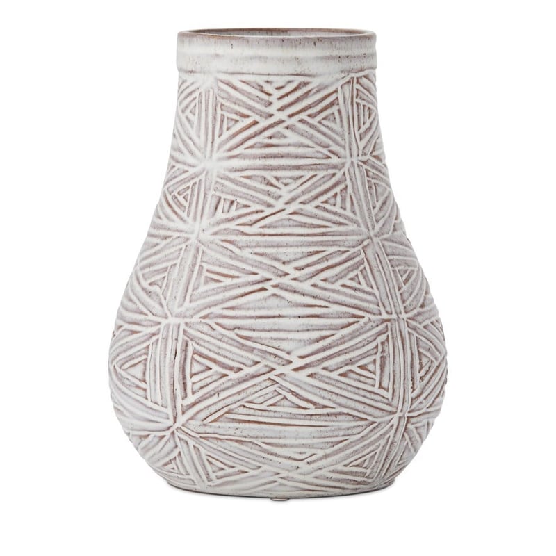 Flume Stone & White Vase 