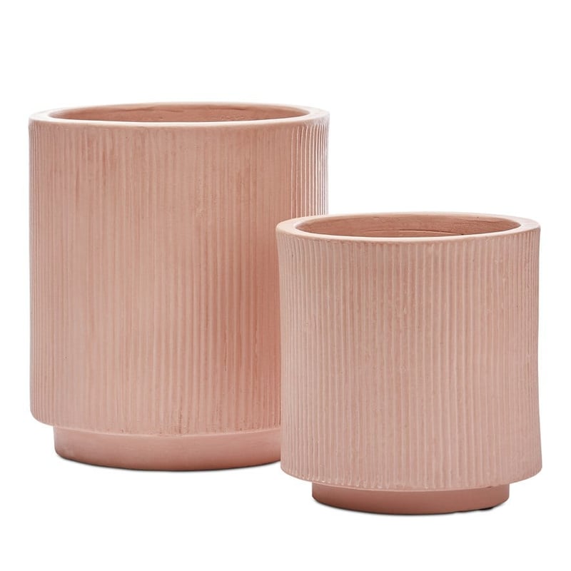 Pleat Cafe Creme Pot 