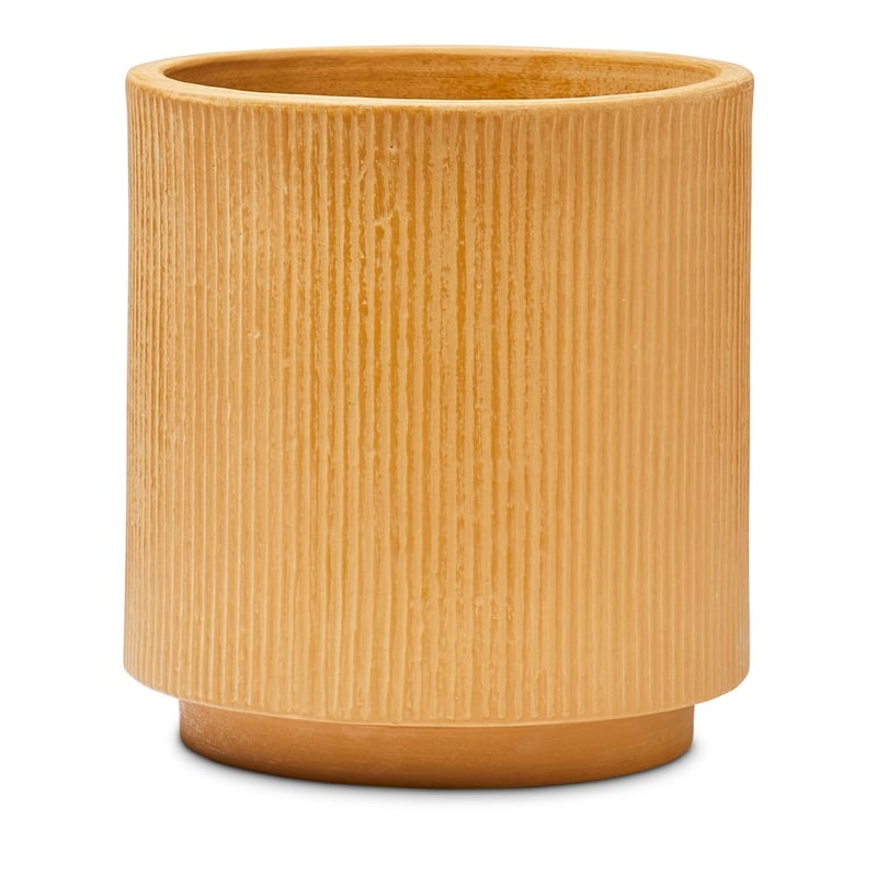 Pleat Mustard Pot 