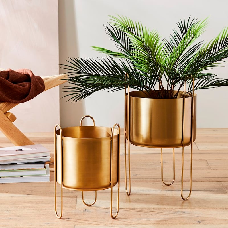 Prani Gold Plant Stand