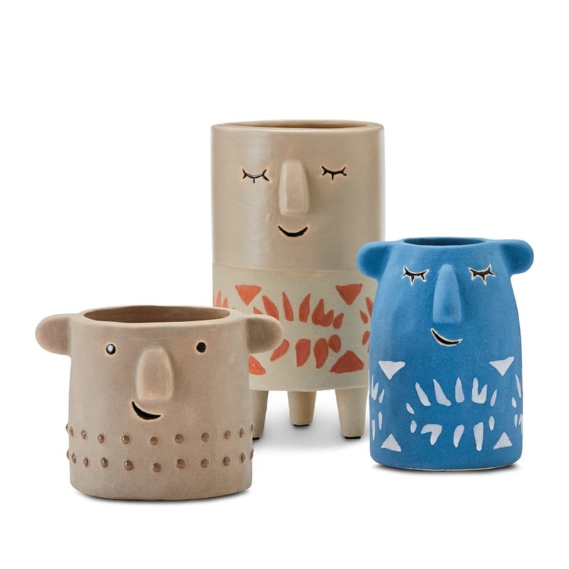 Doro Blue Aztec Vase   