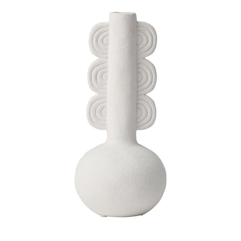 Mimi White Pipe Vase