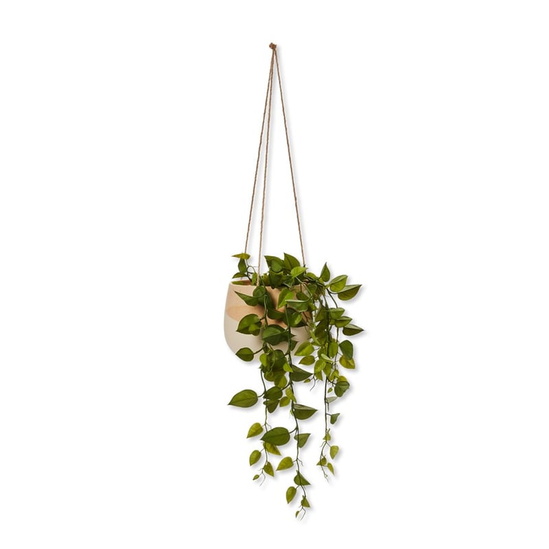 Beige Moroccan Hanging Pot 