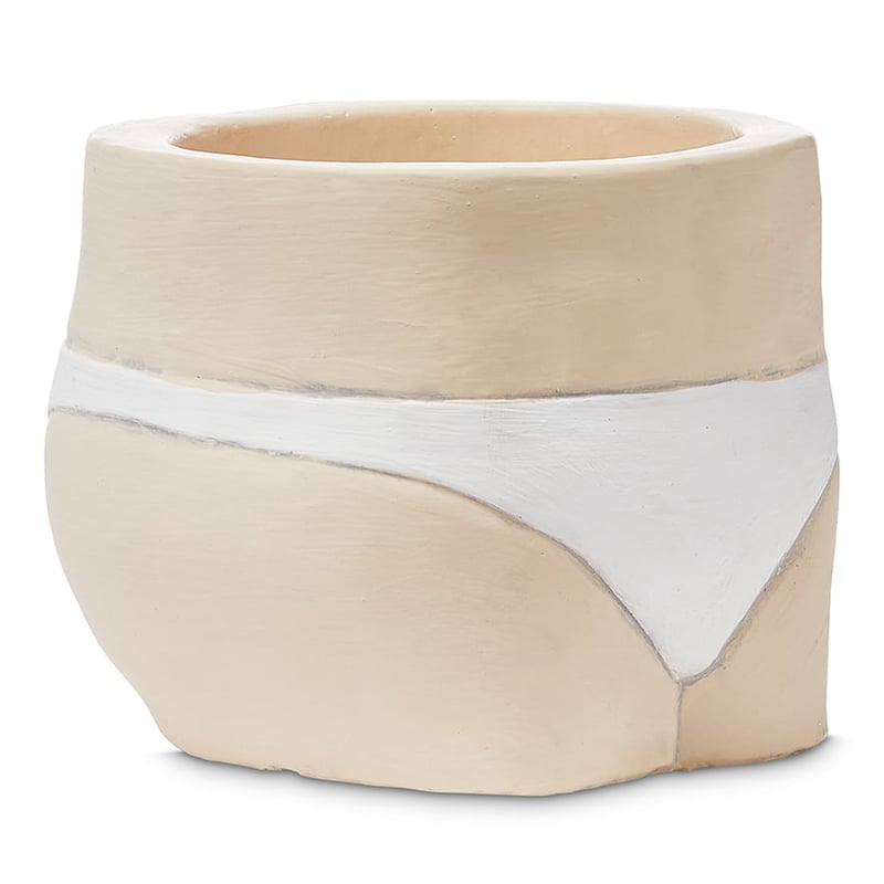 Bottom Cream & White Bottoms Pot