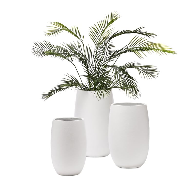 Grace White Pots  