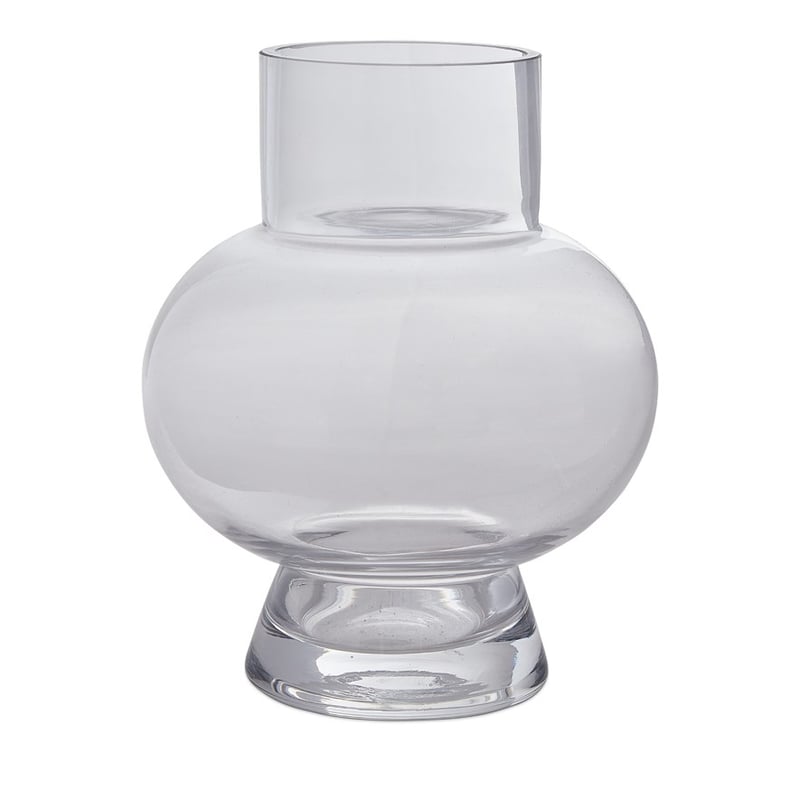 Marsala Clear Glass Vase