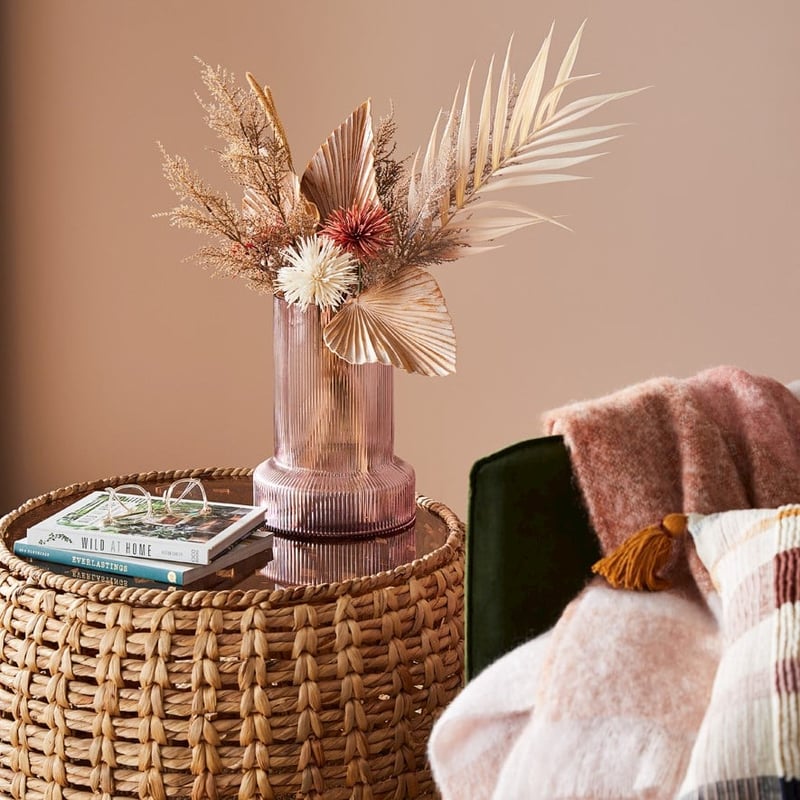 Cubist Glass Rose Vases 