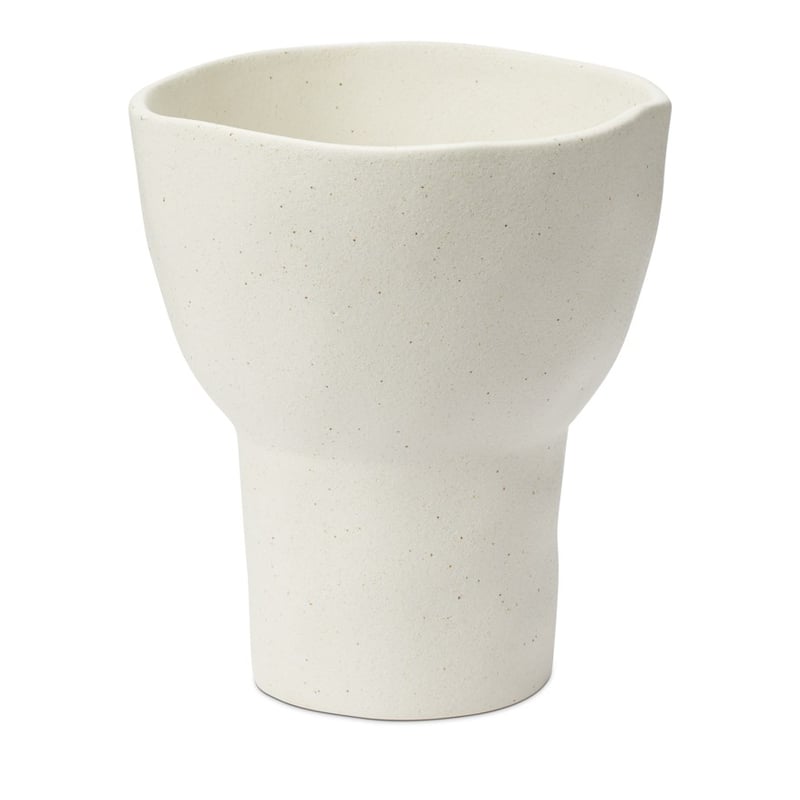 Gemini Medium White Vase