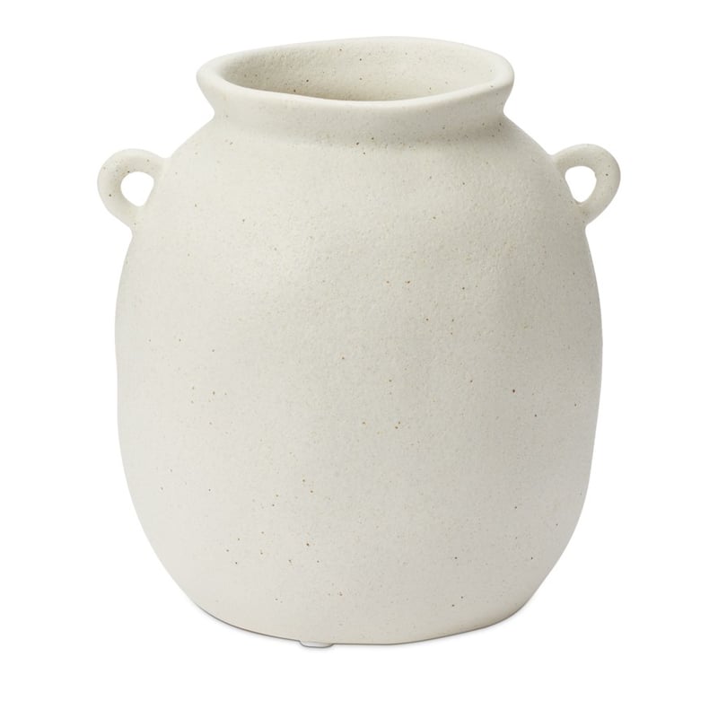Gemini Small White Vase