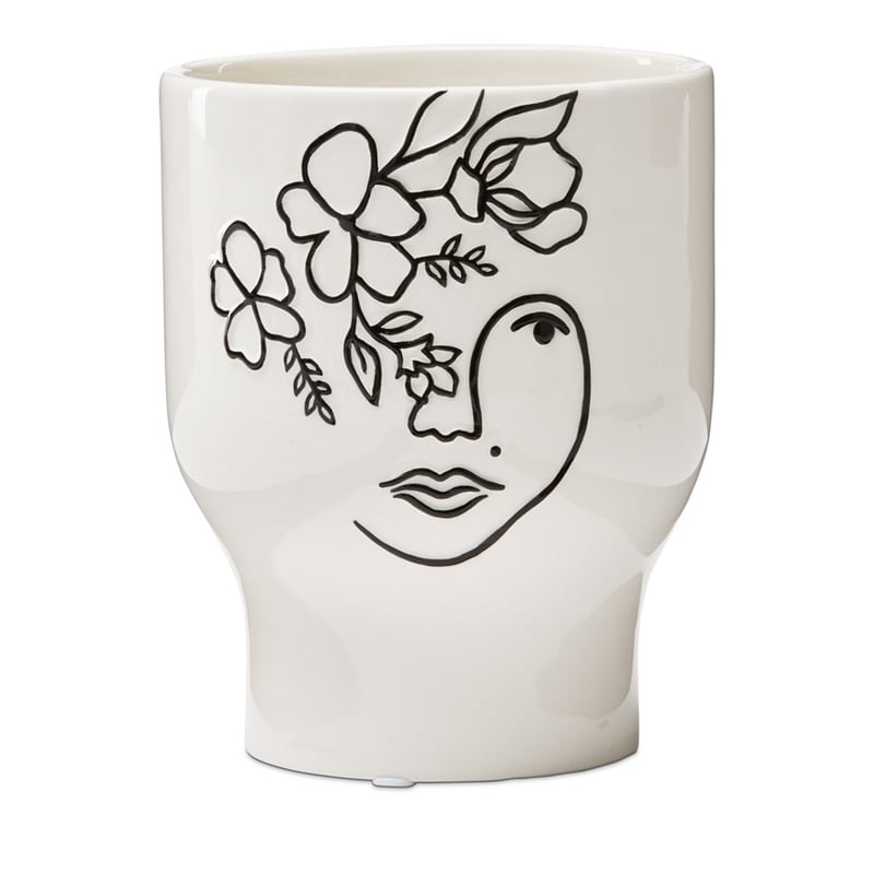 Lineart White Vase